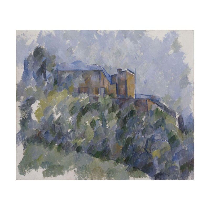 Château Noir, Paul Cézanne, estampe numérique, H 22 po x l 28 po