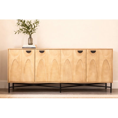 Terrance 4-Door Sideboard - Natural