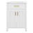 24" Bathroom Vanity With Sink, Small Bathroom Sink Cabinet With 2 Soft-Close Doors, Single Storage Sink Bathroom Vanity-624854445