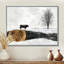 «Donail Winter Farm with Cow In The Field Landscape I», art mural ferme-1938350923-2100296139-1938350920