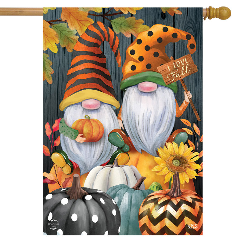 Drapeau d'automne des gnomes