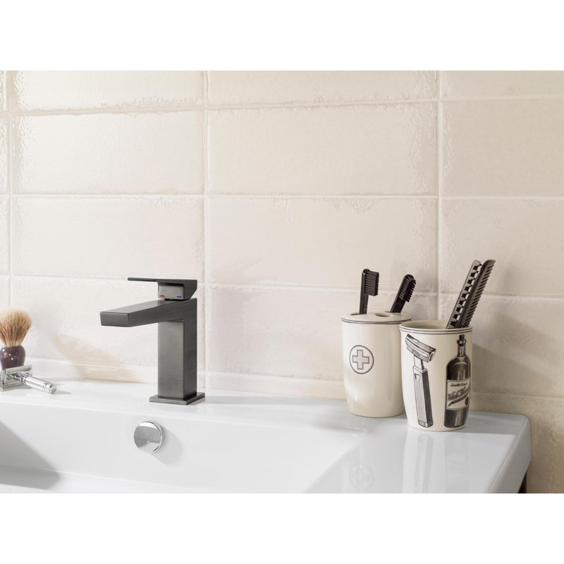 Cube 31.5'' W Single Vanity, Brown