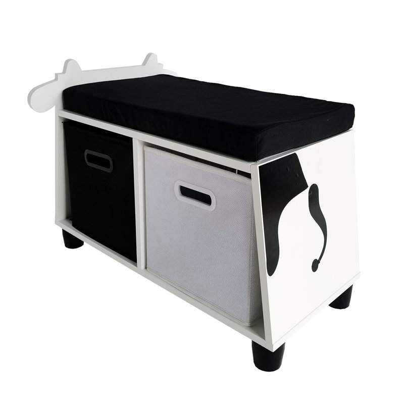 Banc de rangement avec coussin pour enfants Mustique