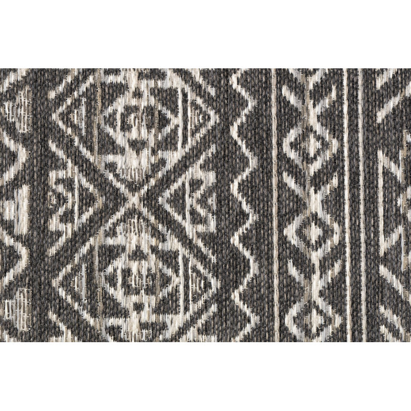 Pennock Geometric Indoor / Outdoor Rug, Rectangle 5'3" x 7'7"