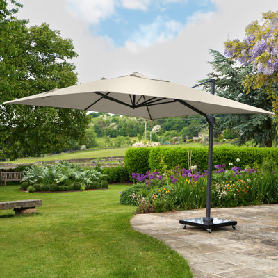 Batson 350cm X 260cm Rectangular Cantilever Parasol