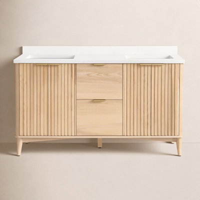 Gabi 60" Double Bathroom Vanity