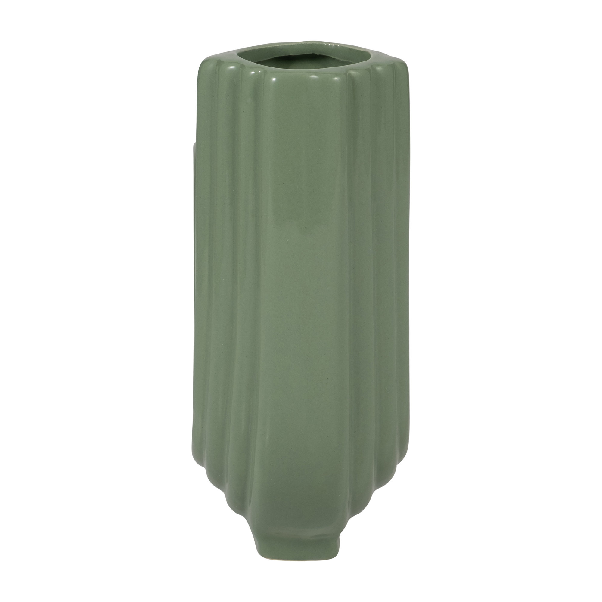 Elysia 6'' Table Vase, Green