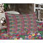 Multicolore drap-housse et coussin décoratif Ambesonne-106789807