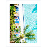 Above The Palms And Pool Giclee Print by Soicher Marin Archives