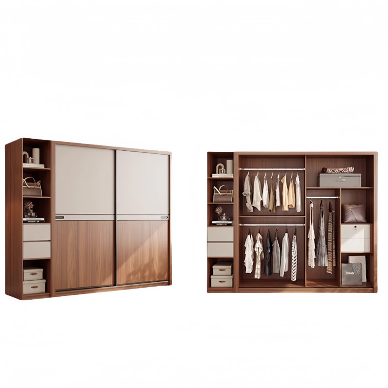 Luxurious And Simple Wardrobe, 83" H x 94" W x 24" D