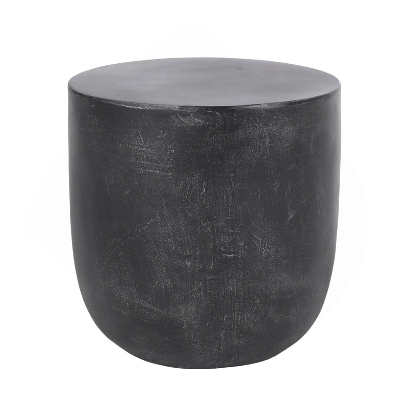 Outdoor Lightweight Concrete Side Table