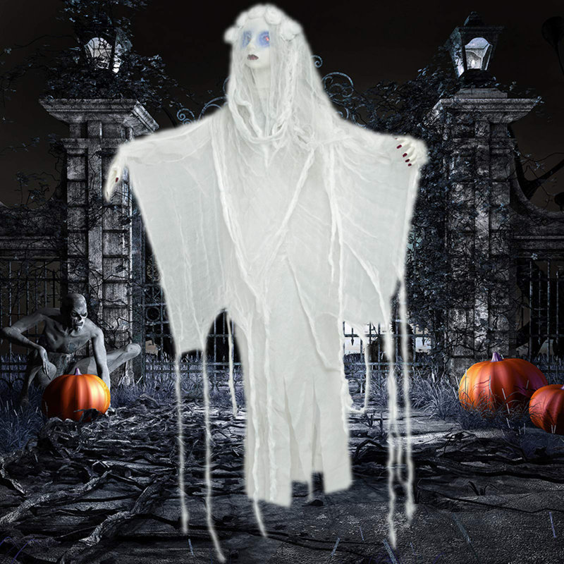 35 pouces d'Halloween suspendu fantôme effrayant