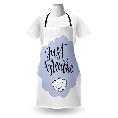No Pattern Bib Apron