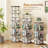 Rotating Bookshelf Tower 5 Tier, Spinning Bookcase, Revolving 360 Book Shelf Narrow Tall Bookcase, Vertical Turning Round storage Bookshelf, Book Shelf Organizer for Bedroom, Living Room, Brown-62647156