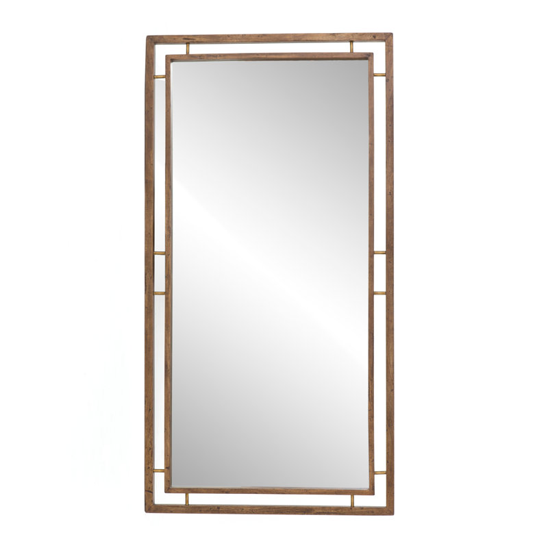 Belmundo Rectangle Solid Wood Mirror