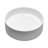 Alfi Brand 15.13'' Matte White Resin Circular Bathroom Sink