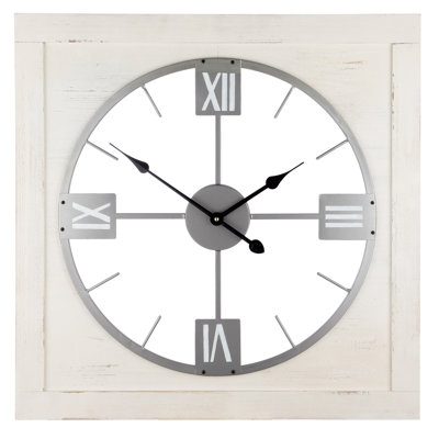 Abdia Wood Wall Clock