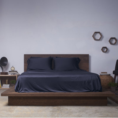  Ensemble de draps de couleur unie