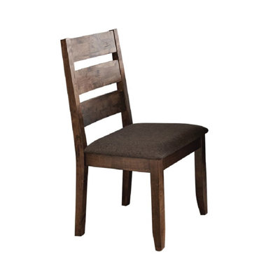 Chaise de salle à manger en bois massif Montanez