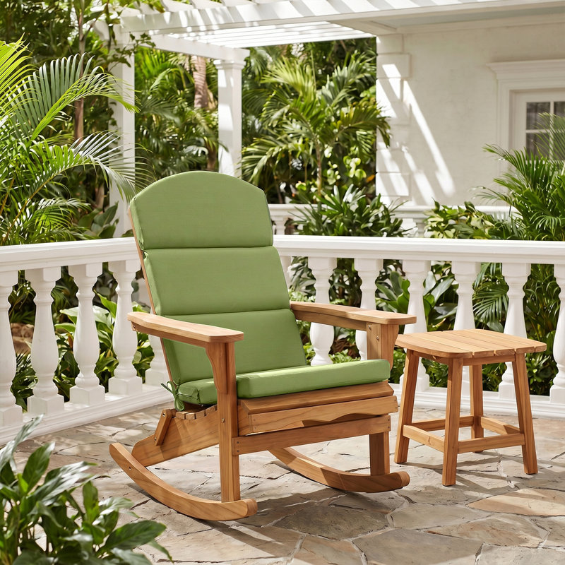 Coussins de chaise Aoodor Adirondack, Vert