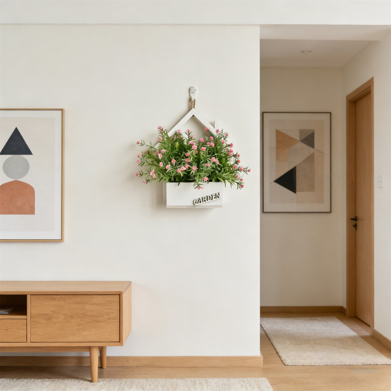 Wall-Mounted Artificial Flower