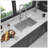 30 Inch Undermount Stainless Steel Kitchen Sink with 9 Inch Deep Single Bowl, 16 Gauge, Durable and Space-Saving Design