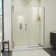 DreamLine Ascend 56-57 in. W x 72 in. H Frameless Pivot Shower Door