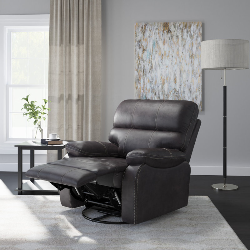 Fauteuil inclinable gris pivotant, Gris