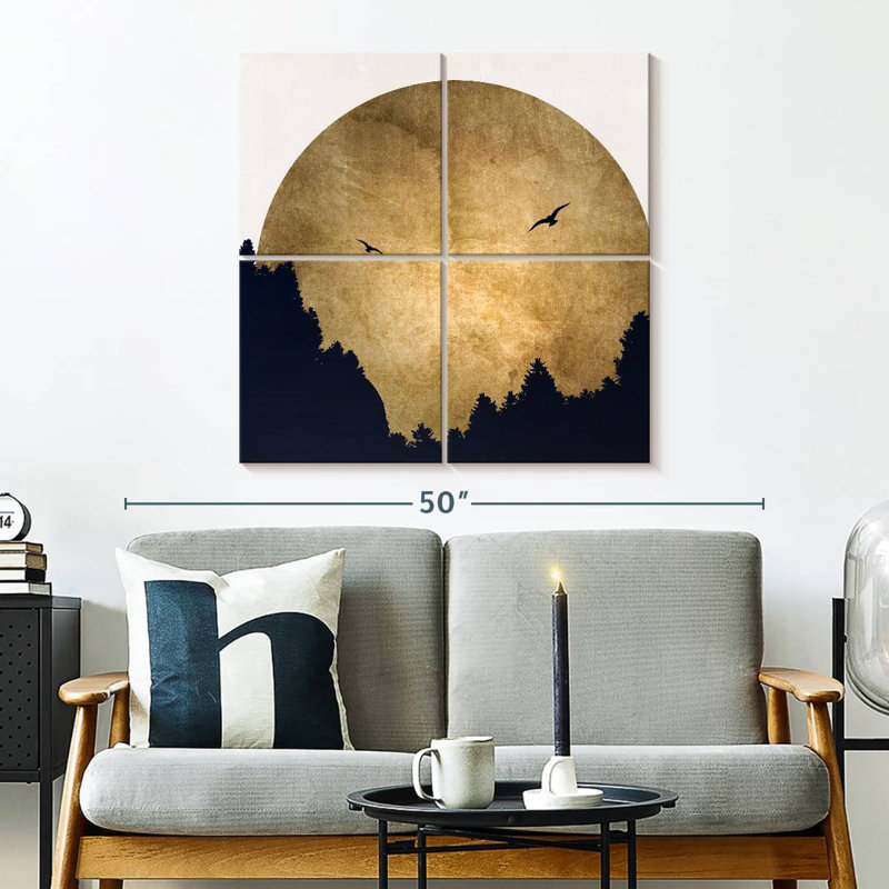 Alvord Two Birds I, 32" H x 32" W