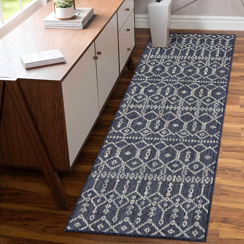 Tapis Dashel avec envers antidérapant, Tapis de couloir 2 pi 3 po x 7 pi 3 po