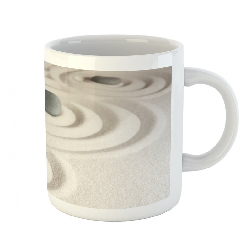 Grande tasse à café papillon
