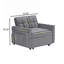 Canapé-lit, fauteuil convertible 3 en 1, fauteuil inclinable simple