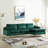 Leytonstone Velvet L-Shaped Sectional Reversible-1118074722