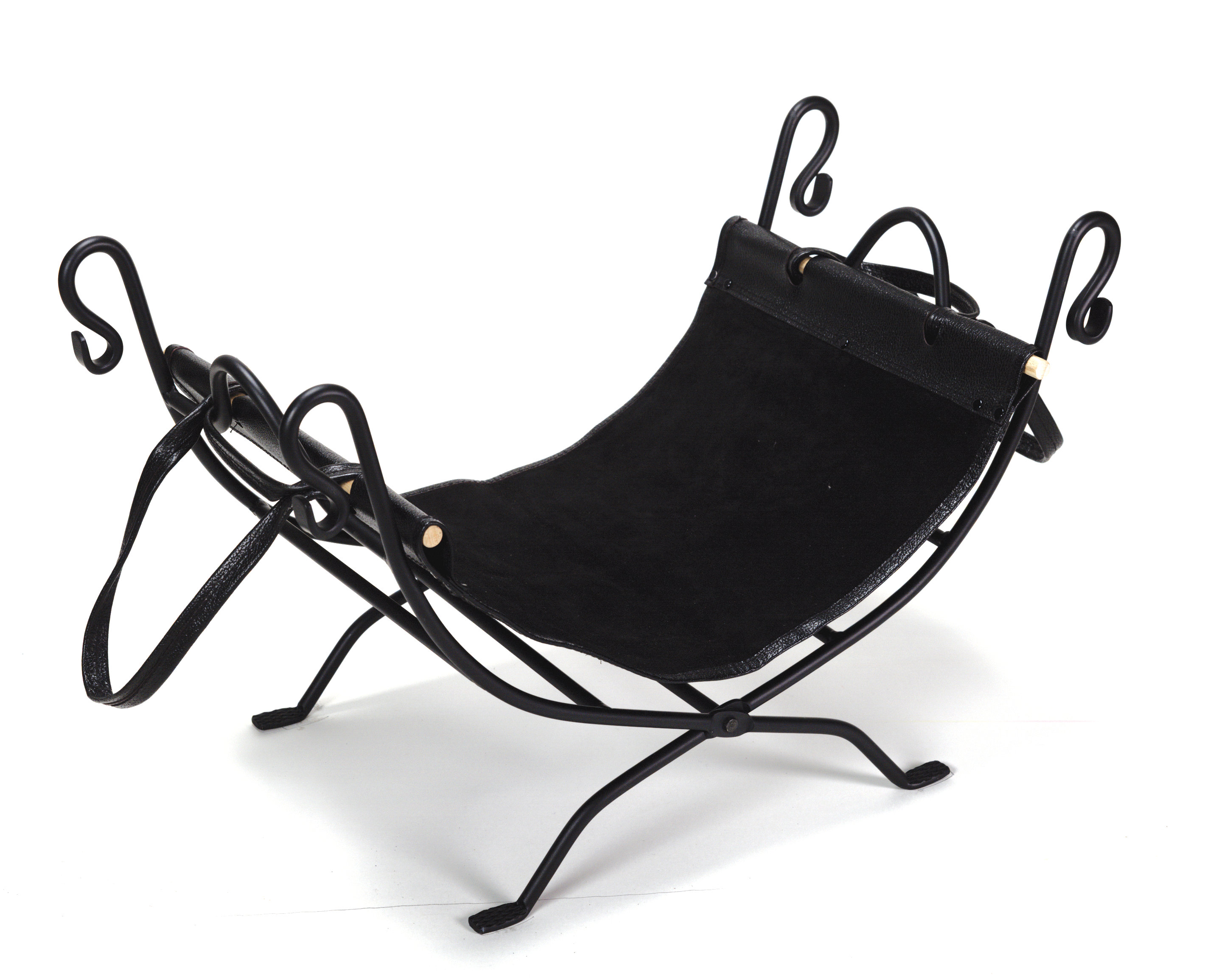Winston Porter Dagan 26'' W Metal Log Rack | Wayfair