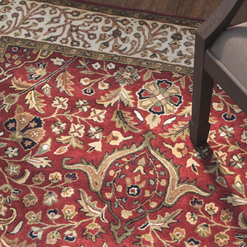 Tapis oriental en laine Griswold, Rectangle 6 pi x 9 pi