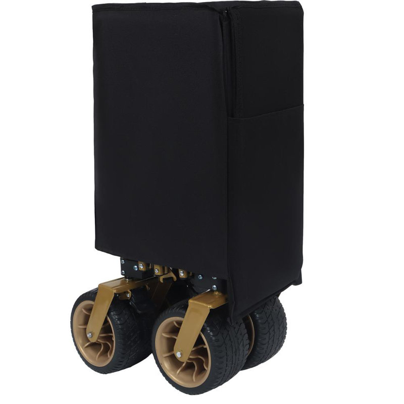 Black Foldable Utility Wagon