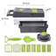 Jerad 14-in-1 Kitchen Multifunctional Vegetable Food Slicer Chopper Cutter