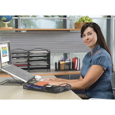 Organisateur de livres en maille Onyx