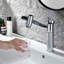 Robinet de salle de bain rotatif avec 2 modes d'eau, robinet de meuble-lavabo monotrou pour salle de bain et salle de lavage, BF2208-107627078