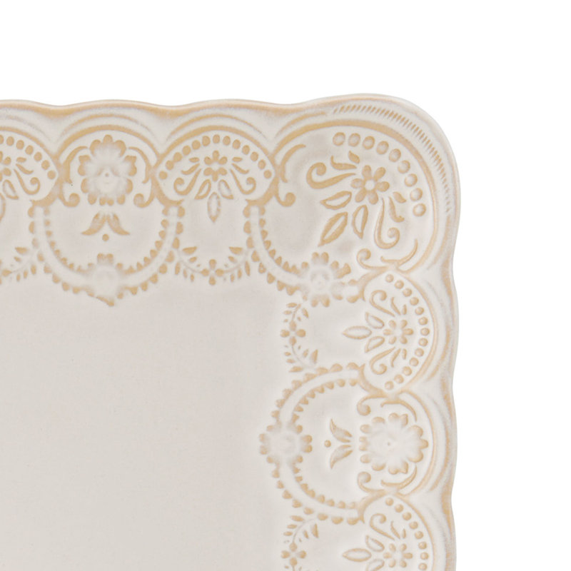 Pfaltzgraff Madeleine 16-Piece Stoneware Dinnerware Set, Service for 4
