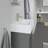 Duravit Vero Ceramic Rectangular Grounded Vessel Bathroom Sink with Overflow-33763748-33763749