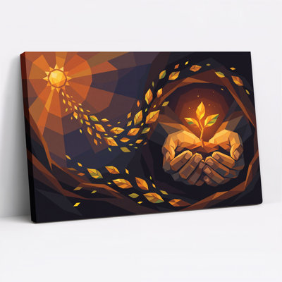 Art mural sur toile Low Poly