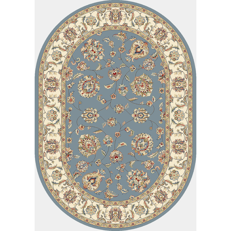 Attell Oriental Indoor Rug, Oval 6'7" x 9'6"