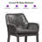 Almontiser Upholstered Cotton Counter Stool-600960228