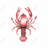 Lobster - 16"x16" Throw pillow - Poly twill - Print on demand-116058962-71104895-74358448