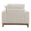 Fauteuil d'appoint en chenille Cherelle-120234917