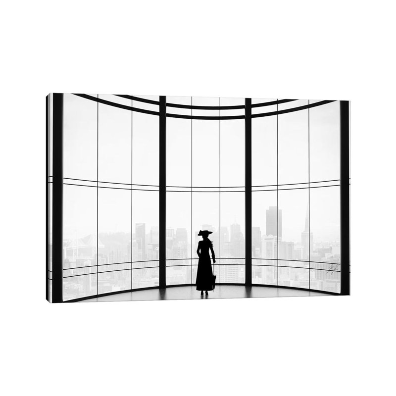 Thoughful View II by Kathrin Federer - Print on Canvas, Wrapped Canvas, 66.04cm H x 101.6cm W x 3.81cm D