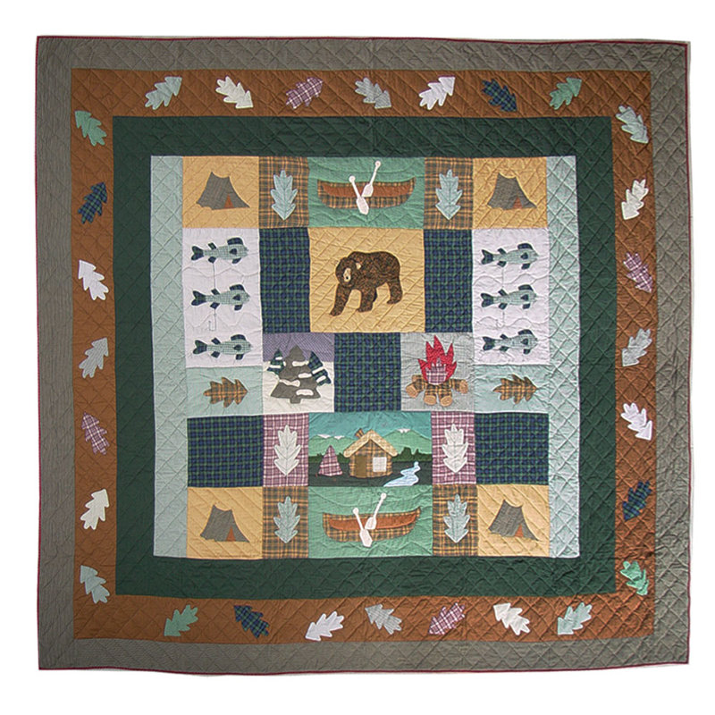 Cabin Rustic Cotton Quilt