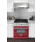 KUCHT Professional 30 in. 4.2 cu. ft. Dual Fuel Range for Propane Gas with Sealed Burners and Convection Oven in Stainless Steel with Classic Silver Knobs-87133189-87378938