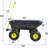 38.98'' H x 39.37'' W Utility Cart with Wheels